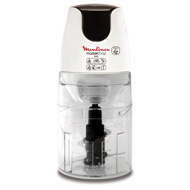 MOULINEX TRITATUTTO 500W CIOT.PLAST.500ML BIANCOAttaccalaspina