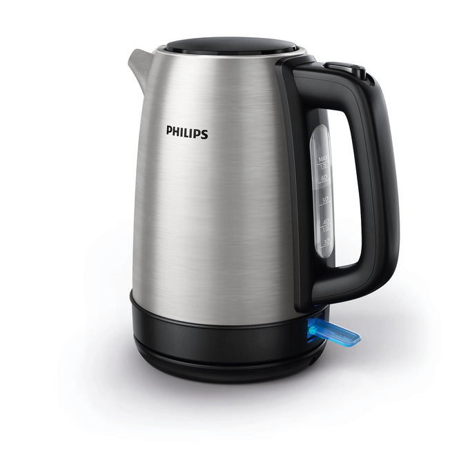PHILIPS BOLLITORE EL.2200W 1.7LT NERO/INOXAttaccalaspina