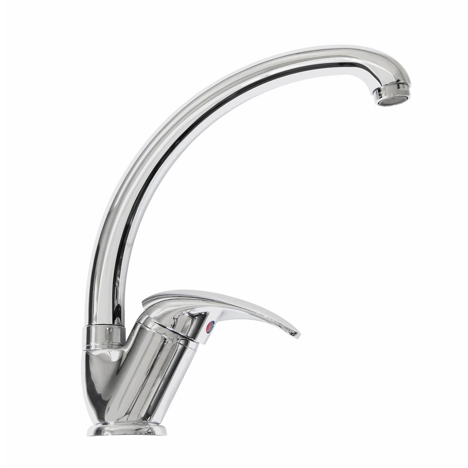 GLEM MISCELATORE X LAVELLI CANNA ALTA A TUBO CROMATOAttaccalaspina