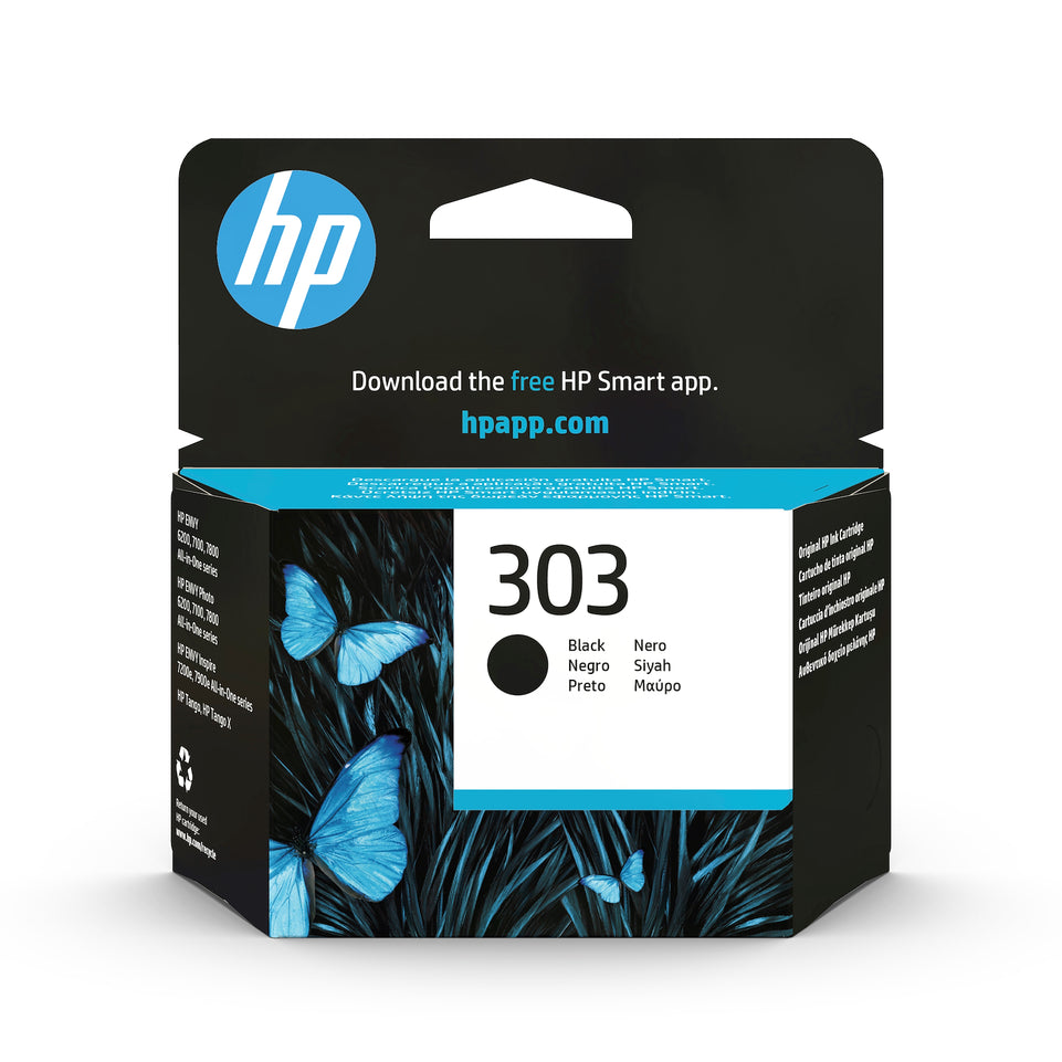 HP CART.INK-JET HP 303 IN BLISTER NEROAttaccalaspina
