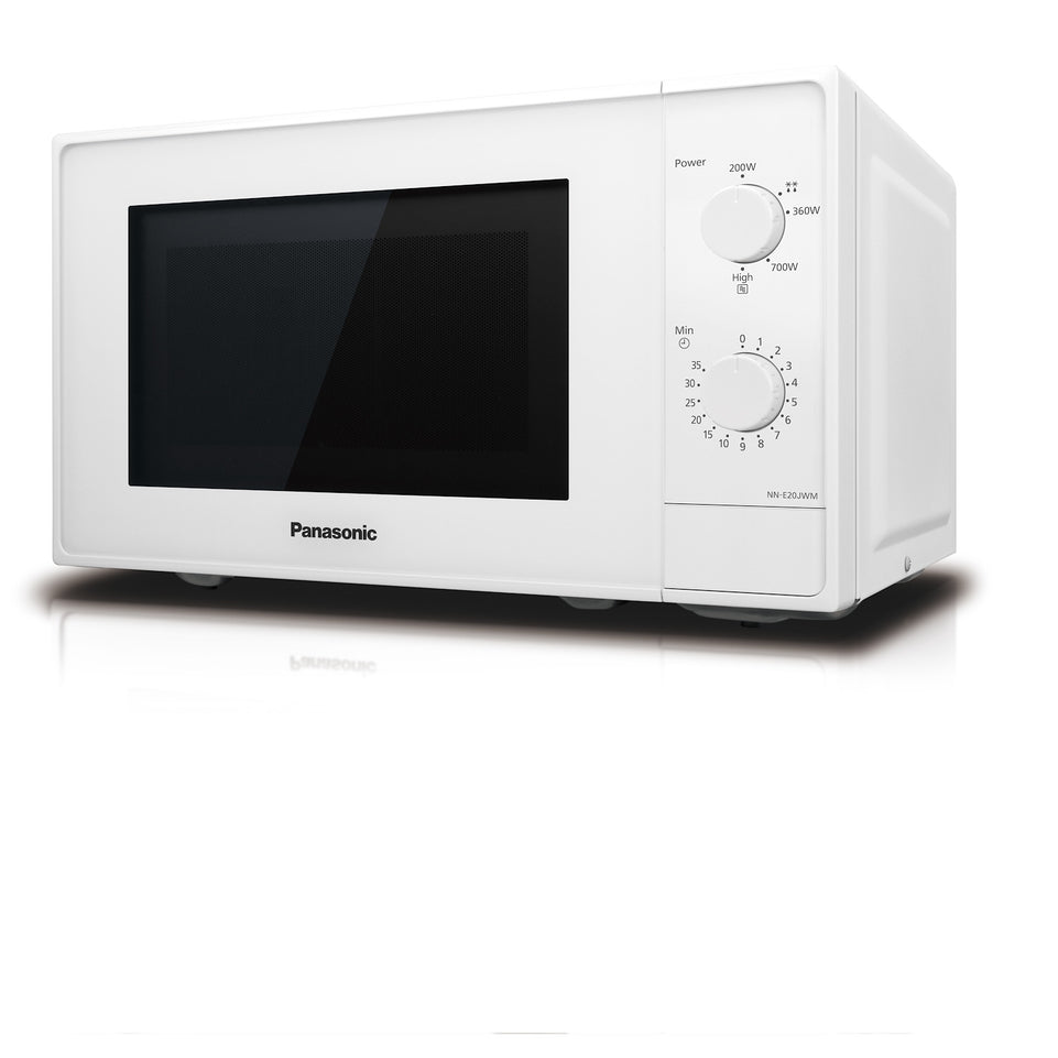 PANASONIC FORNO M/O 800W 20LT 5LIV.POT. TIMER BIANCOAttaccalaspina