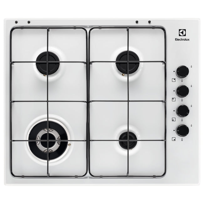 ELECTROLUX P.COTT.GAS 60CM 4F G.SMALTATE SLIM BIANCOAttaccalaspina