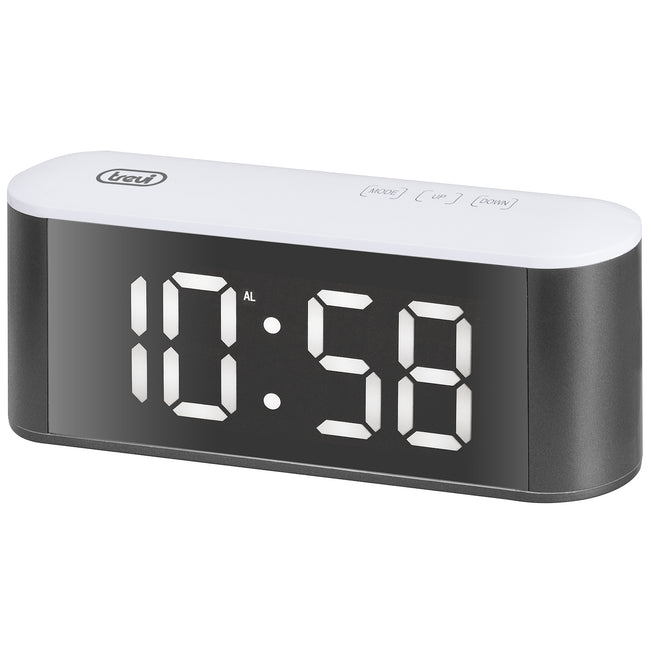 TREVI OROLOGIO DIGITALE CON SVEGLIA/TERM. BIANCO EC883BLAttaccalaspina