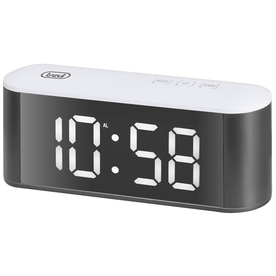 TREVI OROLOGIO DIGITALE CON SVEGLIA/TERM. BIANCO EC883BLAttaccalaspina