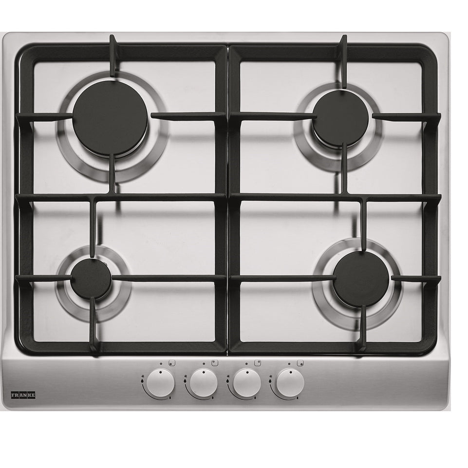 FRANKE P.COTT.GAS 60CM 4F G.GHISA INOXAttaccalaspina