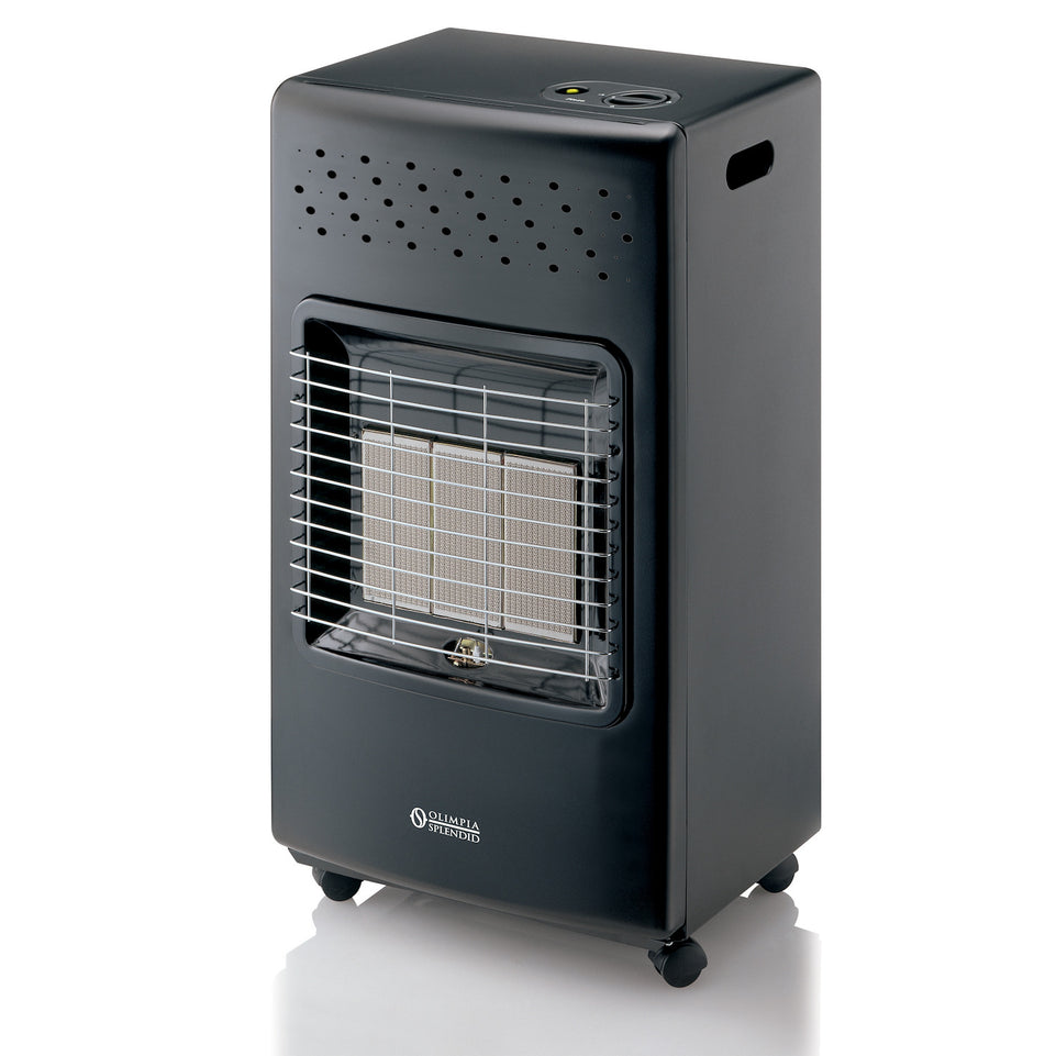 SPLENDID STUFA A GAS C/INFRAROSSI 4.2W 100MC 15KG NEROAttaccalaspina