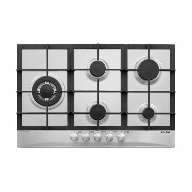 GLEM P.COTT.GAS 75CM 4F+1TRIPL.CORONA G.GHISA INOXAttaccalaspina