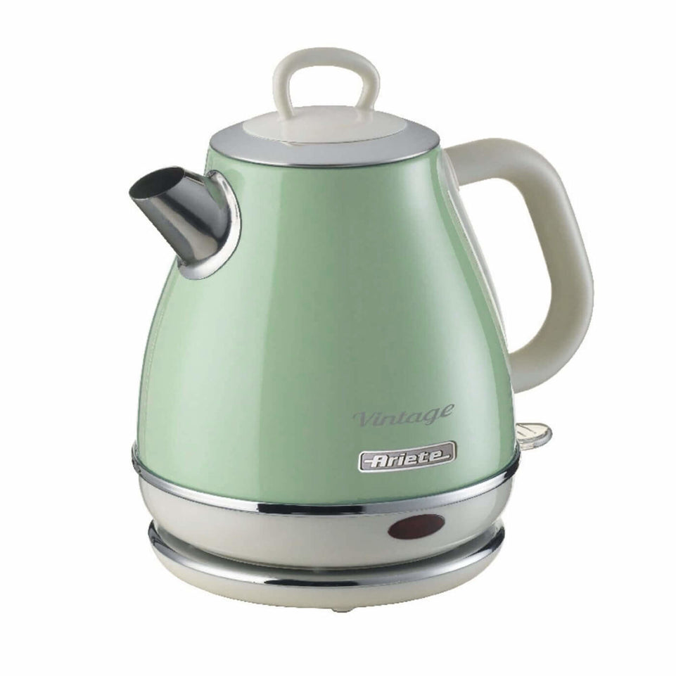 ARIETE BOLLITORE EL.1630W 1LT VINTAGE KETTLE VERDEAttaccalaspina
