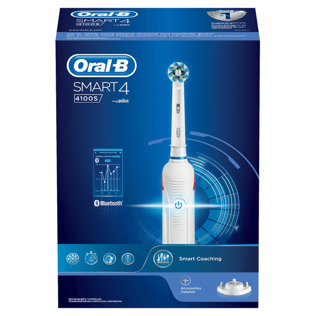 ORAL-B SPAZZ.ELETT.3D 40000PULS. SMART BT BIANCOAttaccalaspina