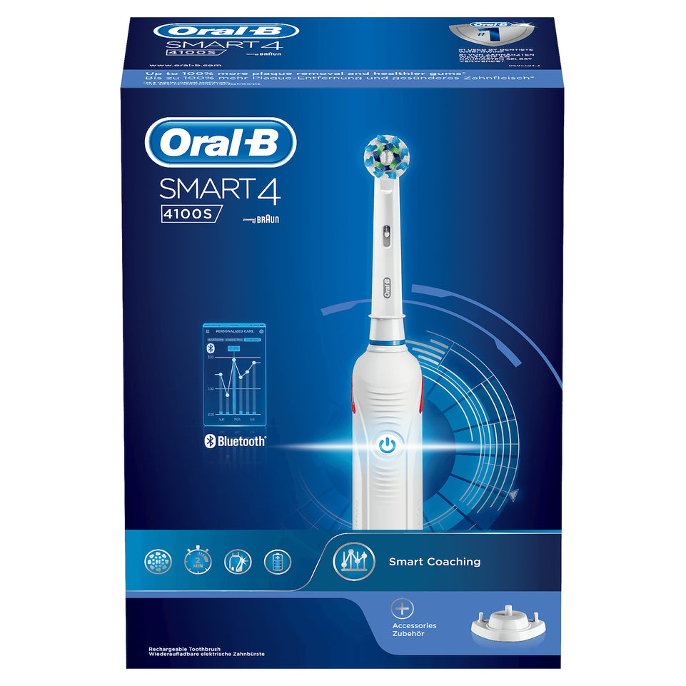 ORAL-B SPAZZ.ELETT.3D 40000PULS. SMART BT BIANCOAttaccalaspina