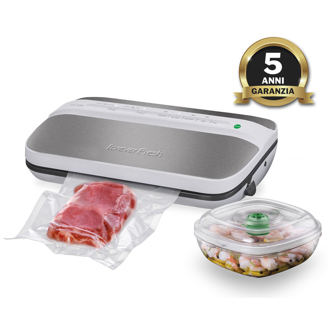 MACOM MACCH.SOTTOVUOTO 120W FOREVER FRESH BIANCO/NEROAttaccalaspina