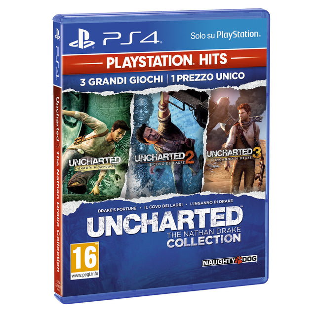 SONY ENTERTAINMENT GIOCO PS4 UNCHARTED:THE NATHAN DRAKE COLL. PS HITSAttaccalaspina