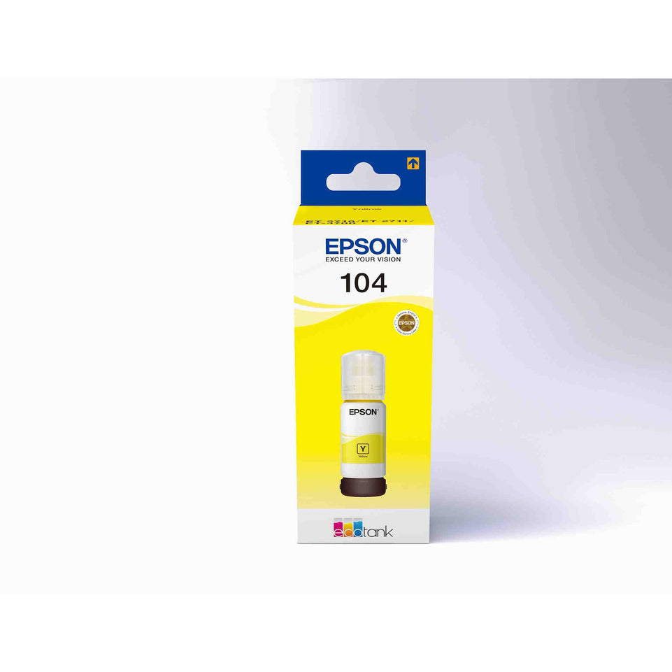 EPSON FLACONE INCHIOSTRO 104 65ML ECOTANK GIALLOAttaccalaspina
