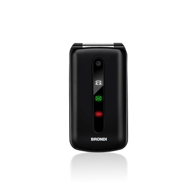 BRONDI CELL. QB 3"FLIP 1.3MP FM D.SIM BT NEROAttaccalaspina