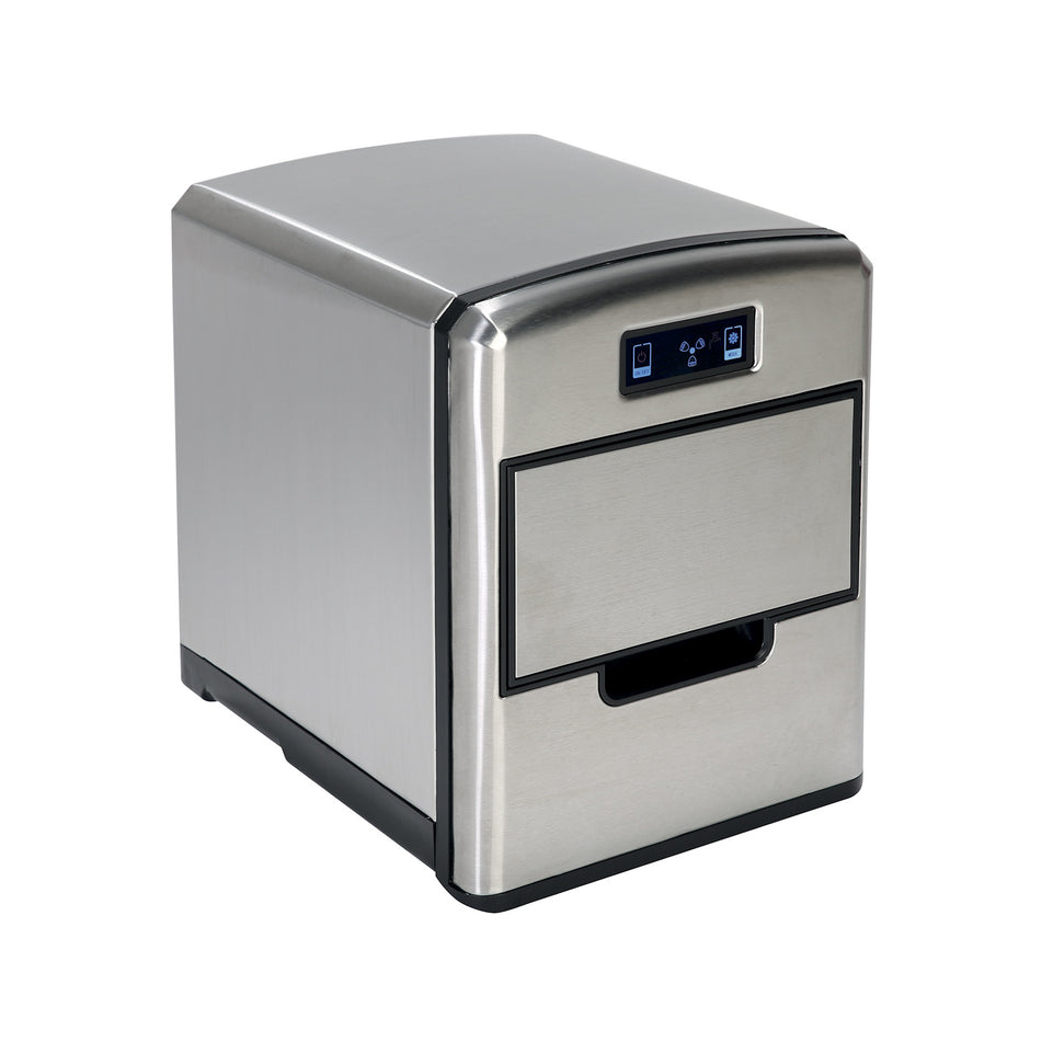 RGV FABBRIC. GHIACCIO 150W 10-12KG/24H LCD FG12D INOXAttaccalaspina