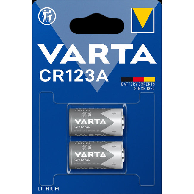 VARTA BATTERIA PHOTO LITHIUM CR 123 A DOPPIO BLISTERAttaccalaspina