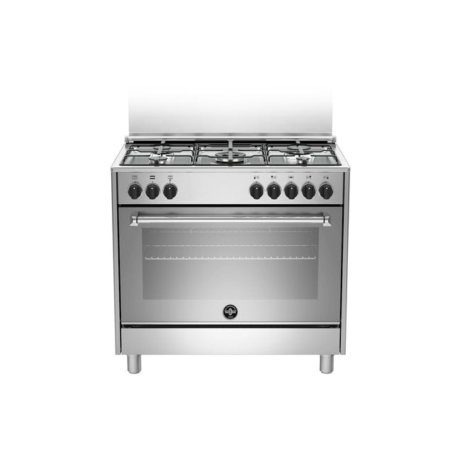 LA GERMANIA CUCINA 90CM 5F/GAS F.ELETT.MULTI.11 AMERICANA INOXAttaccalaspina