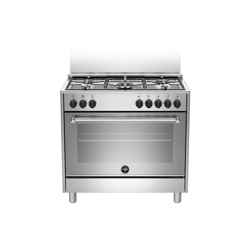 LA GERMANIA CUCINA 90CM 5F/GAS F.ELETT.MULTI.11 AMERICANA INOXAttaccalaspina