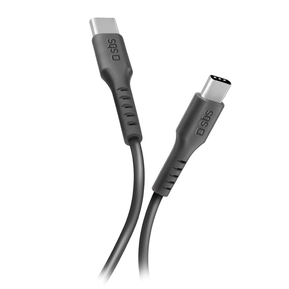 SBS CAVO TYPE-C/TYPE-C 2.0 1.5MT NEROAttaccalaspina