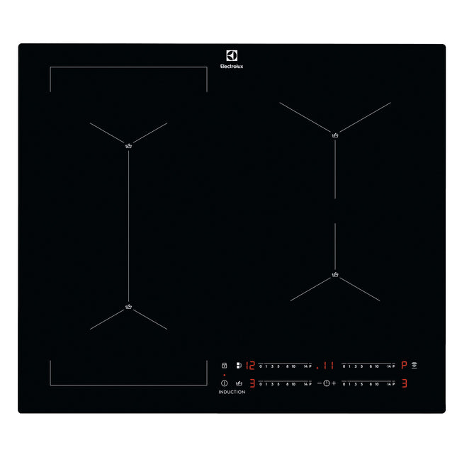 ELECTROLUX P.COTT.INDUZ.60CM 4ZONE TOUCH VETROCER.NEROAttaccalaspina