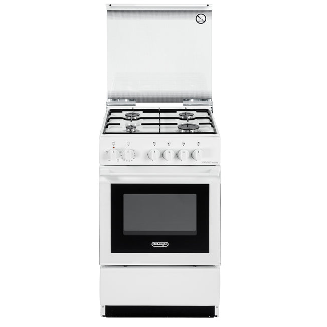 DE LONGHI CUCINA 50X50CM 4F/GAS F.ELETT. C/GRILL BIANCOAttaccalaspina