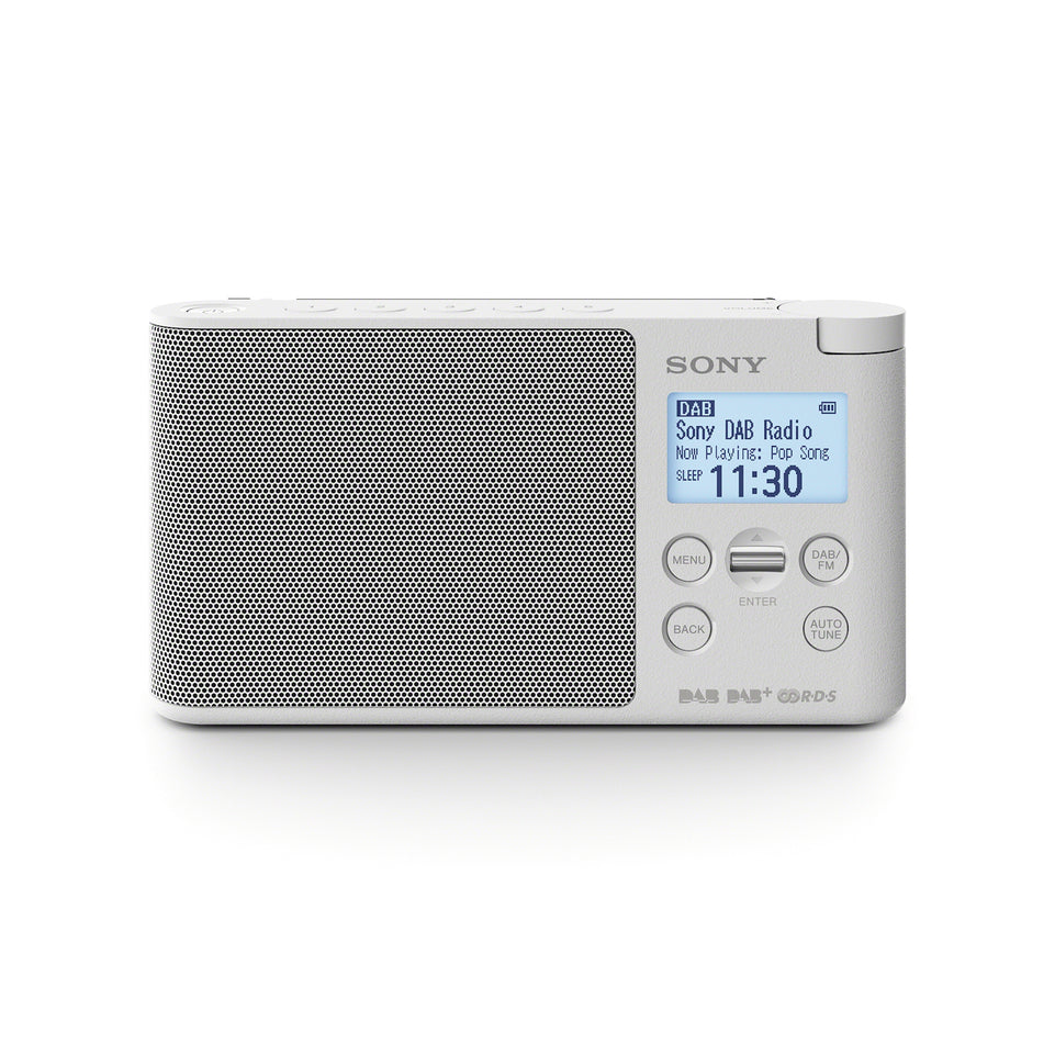 SONY RADIO DAB/DAB+ DISP.LCD BIANCOAttaccalaspina