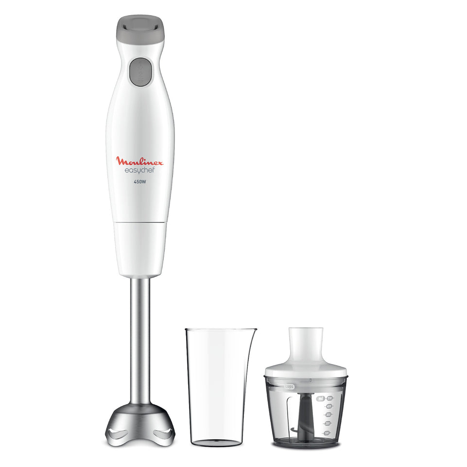 MOULINEX FRULL.IMMERS.450W 0.8/0.5LT 2V+TURBO EASYCHEF 2IN1Attaccalaspina