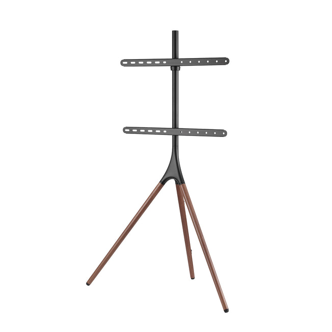 MUNARI TREPPIEDE TV FINO A 55" MAX.32KG RUOT. NOCE SCUROAttaccalaspina