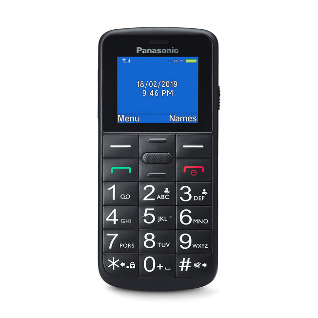 PANASONIC CELL. SENIOR DB 1.77" DUALSIM BT NEROAttaccalaspina