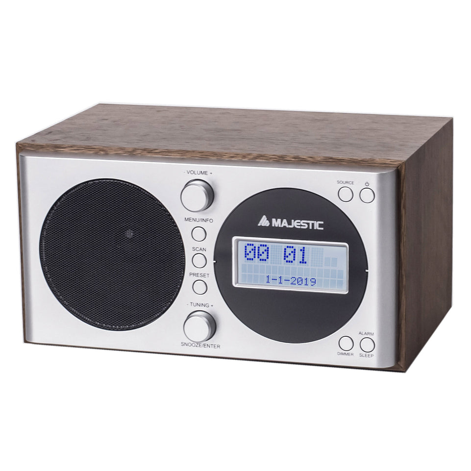 MAJESTIC RADIO WOOD C/SVEGLIAAttaccalaspina