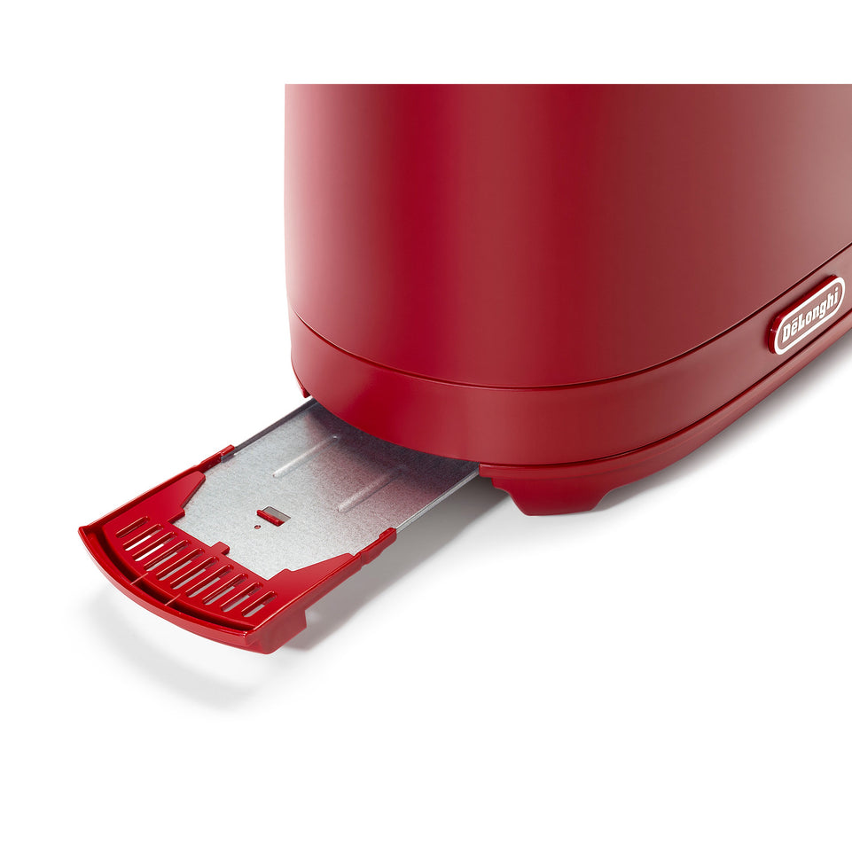 DE LONGHI TOSTAPANE 550W 2SCOMP. ROSSOAttaccalaspina