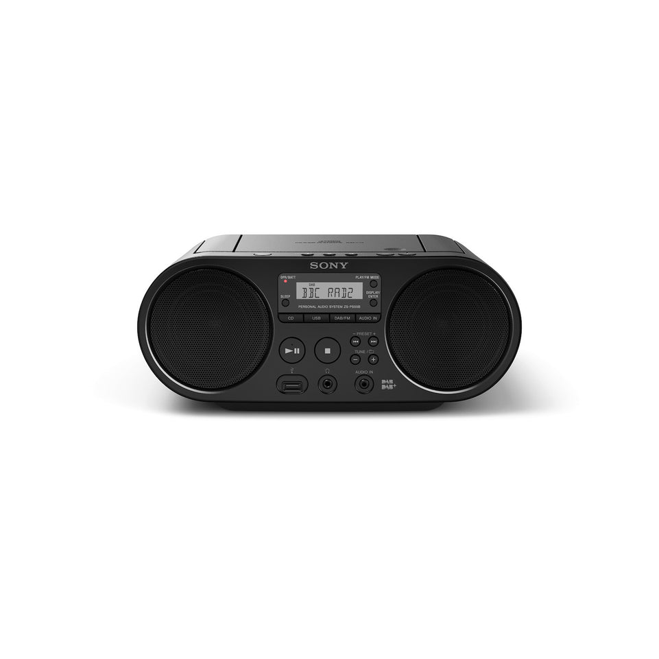 SONY RADIO C/CD 2+2W DAB USB AUX NEROAttaccalaspina