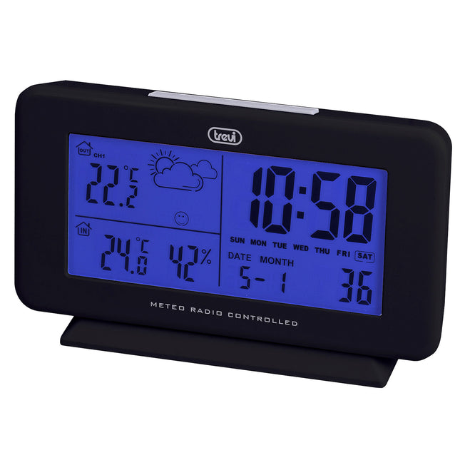 TREVI STAZIONE METEO C/SENSORI ESTERNI NEROAttaccalaspina