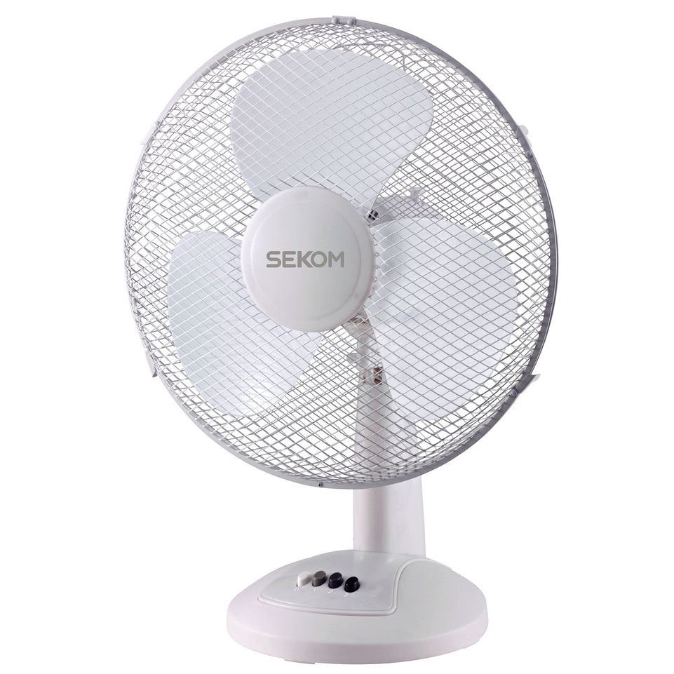 SEKOM VENT.TAVOLO 50W DIAM.40CM 3VEL BIANCO Attaccalaspina