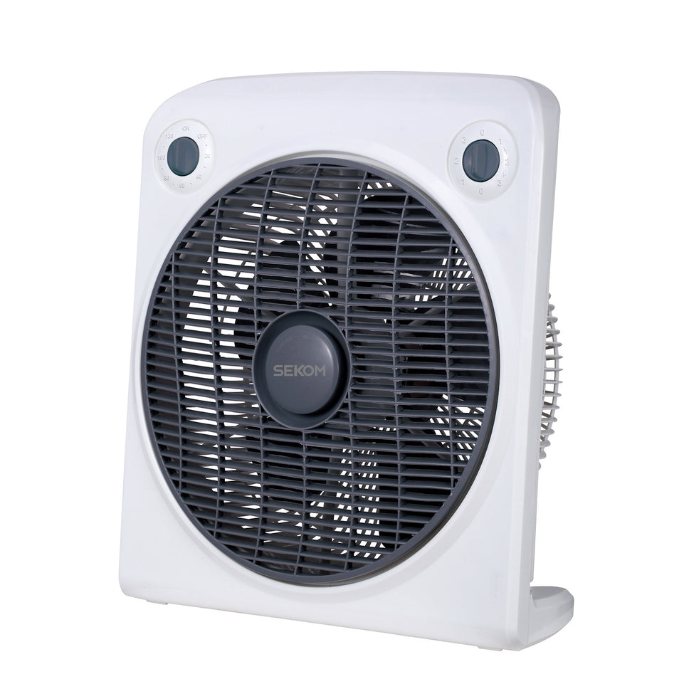 SEKOM VENT.TAVOLO 50W DIAM.30CM 3VEL BIANCO/GRIGIO Attaccalaspina