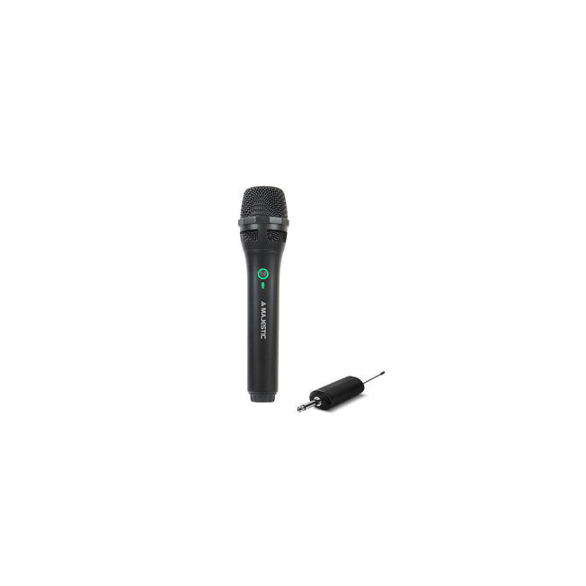 MAJESTIC MICROFONO WIRELESS UHF NEROAttaccalaspina