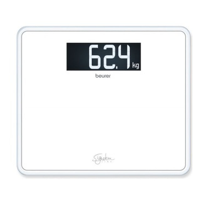 BEURER BILANCIA PERS.DIG. LED XXL 200KG/0.1KG VETRO BIANCAttaccalaspina