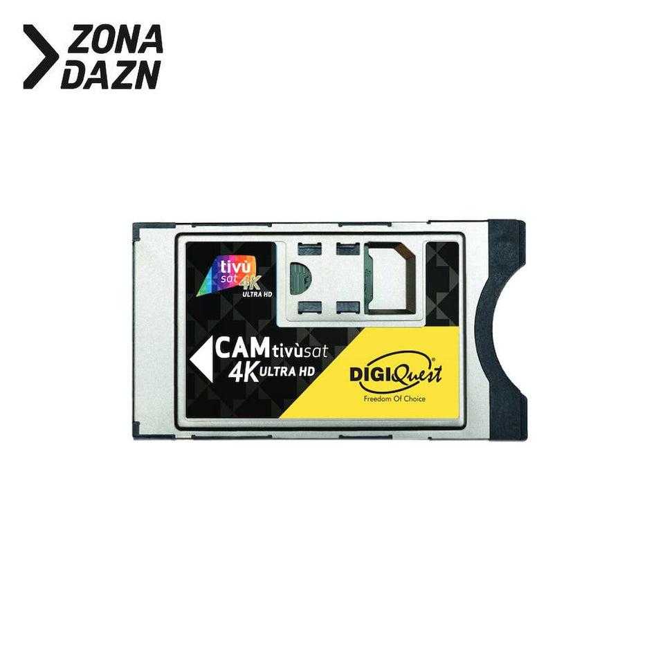 DIGIQUEST CAM TIVUSAT 4K ULTRA HDAttaccalaspina