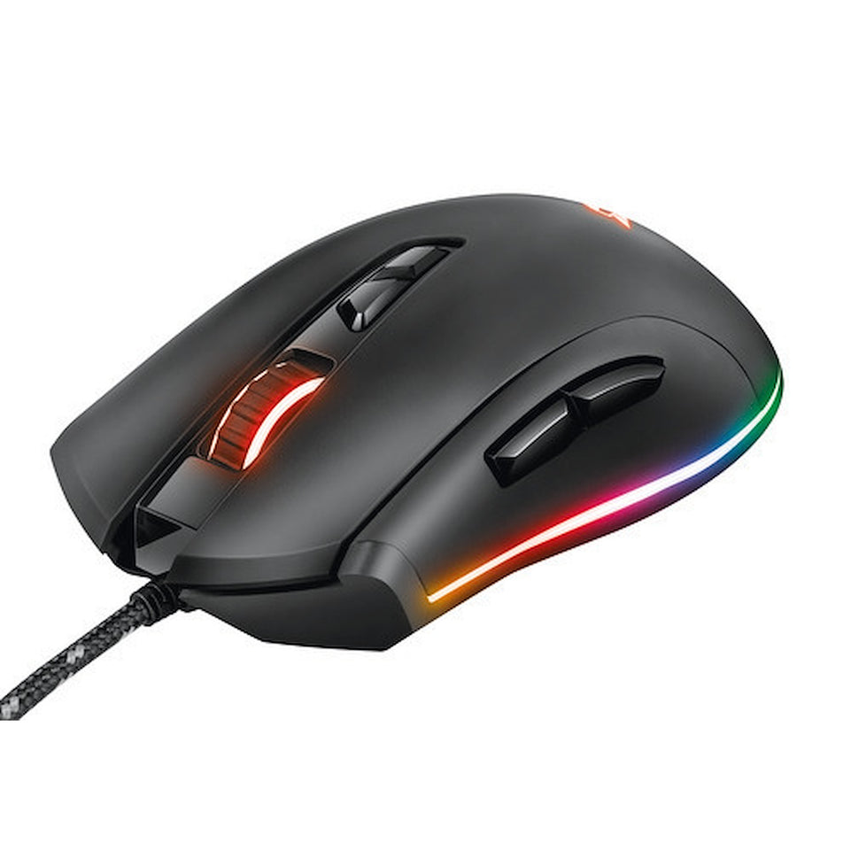 TRUST MOUSE GAMING OTTICO ILLU.LED RGB KUDOS GXT900 NEROAttaccalaspina
