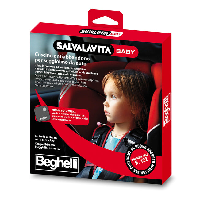 BEGHELLI CUSCINO ANTIABBANDONO SALVALAVITA BABYAttaccalaspina