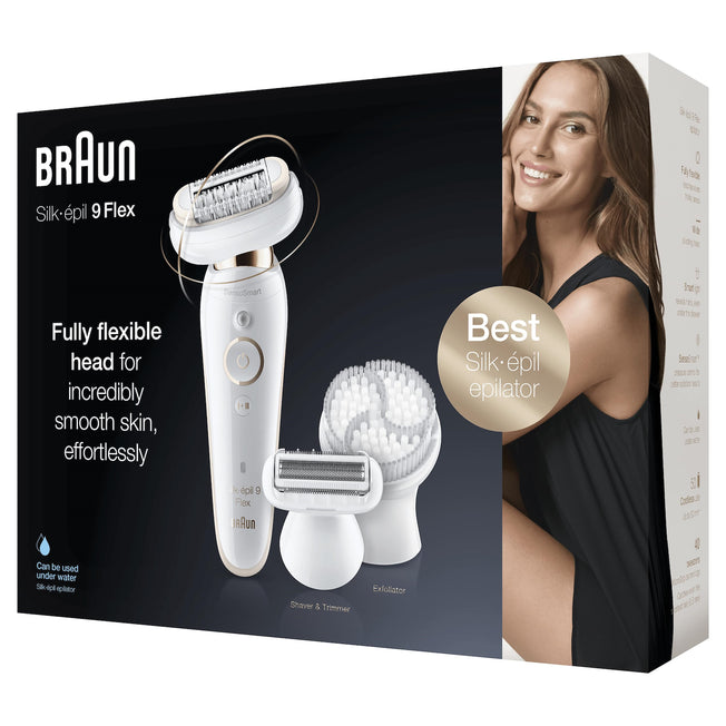 BRAUN EPILATORE OSCIL.RUOT. 3D W&D 40PINZE+SPAZZ.CORPOAttaccalaspina