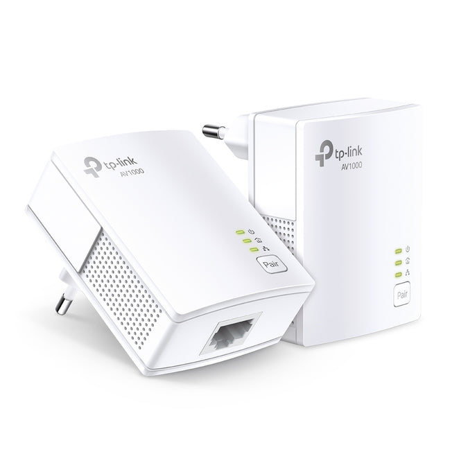 TP-LINK KIT POWERLINE AV1000 GIGABIT BIANCOAttaccalaspina