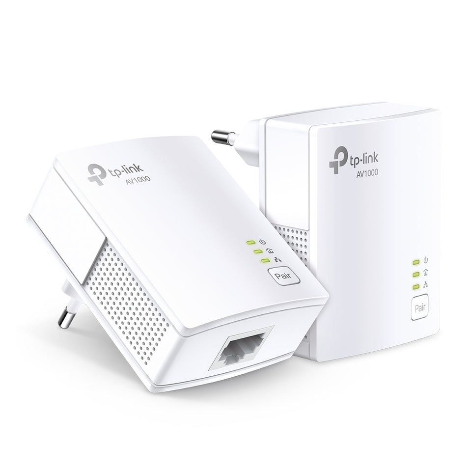 TP-LINK KIT POWERLINE AV1000 GIGABIT BIANCOAttaccalaspina