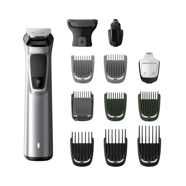PHILIPS REG.BARBA/CAPELLI/CORPO 13IN1 ARGENTO/NEROAttaccalaspina