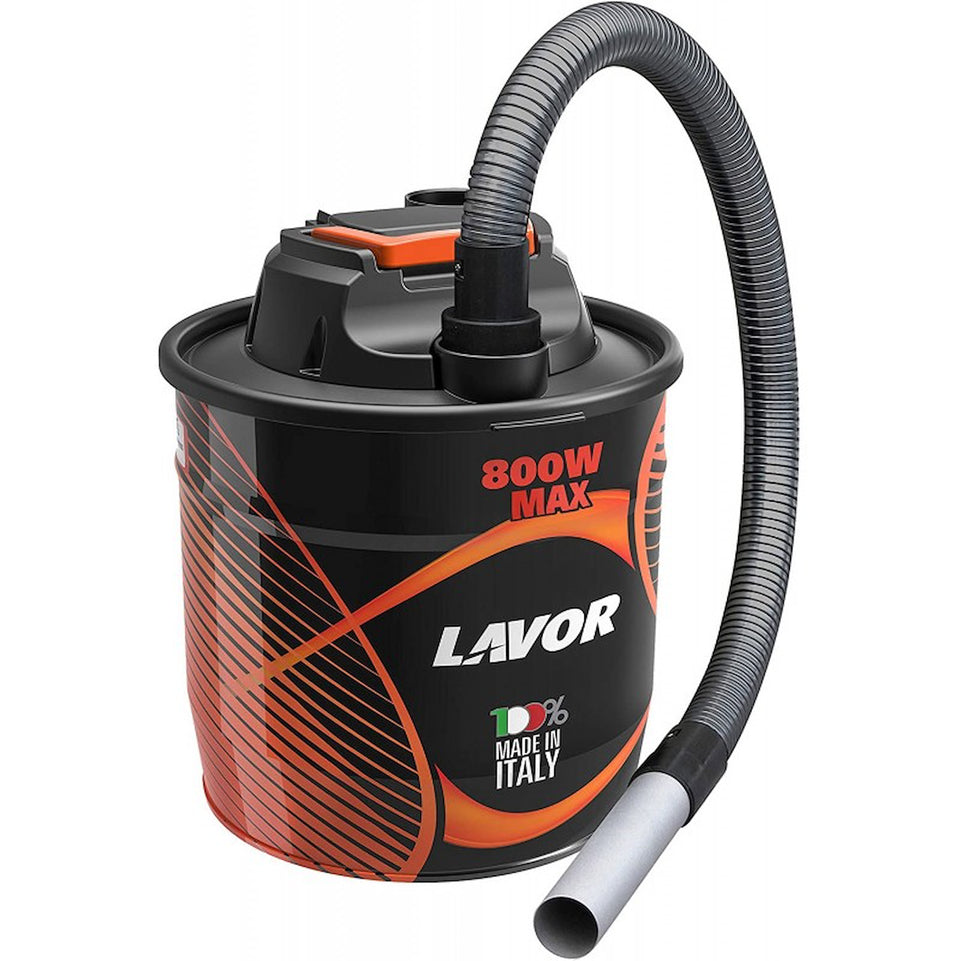LAVOR BIDONE ASPIRACENERE 800W 18LT 130MBAR FILTRO PANNOAttaccalaspina