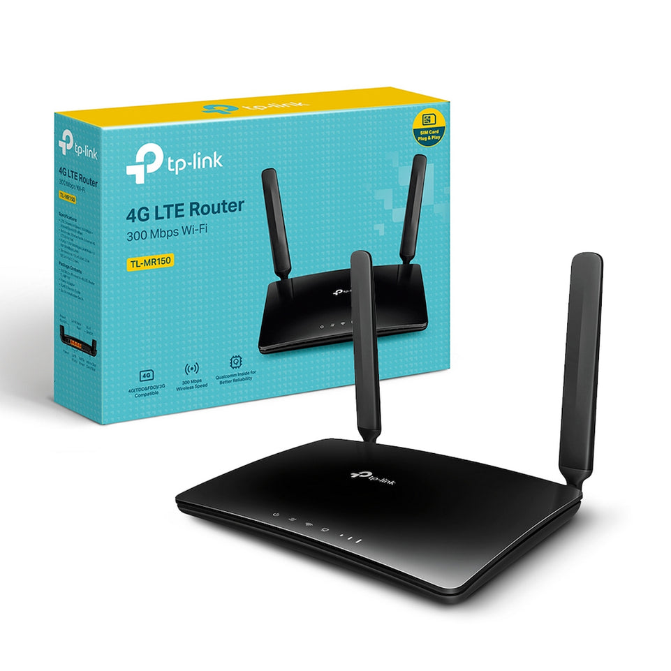 TP-LINK ROUTER WIRELESS 4G LTE 10/100 N300 150MBPSAttaccalaspina