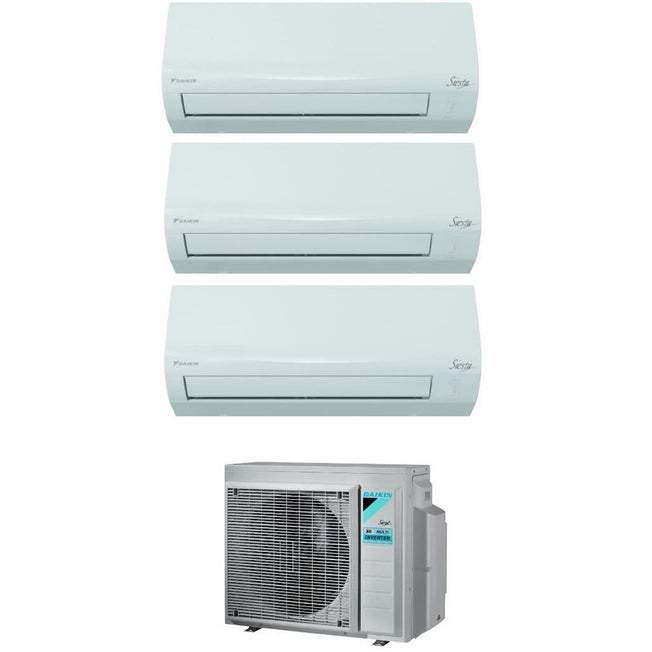DAIKIN COND.TRIAL 2.5+2.5+2.5KW INVERT A++/A+ CLASSIC R32 Attaccalaspina