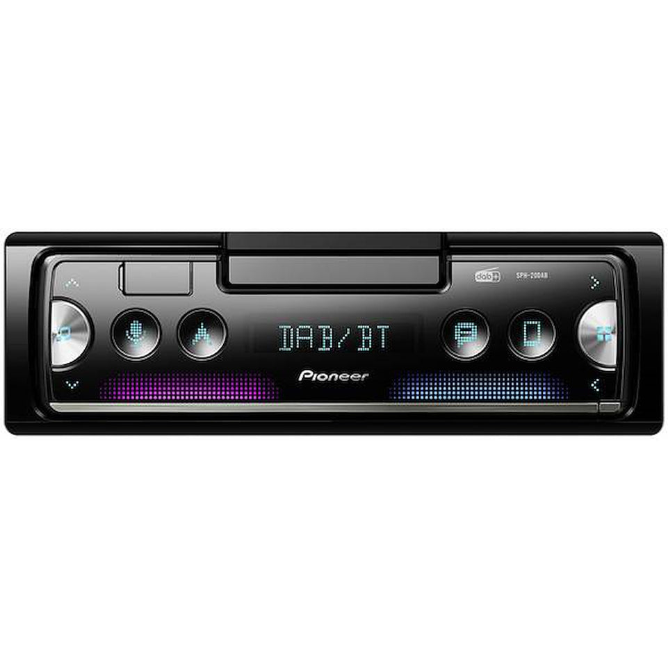 PIONEER MECHALESS CON SUPPORTO SMARTPHONE DAB/DAB+Attaccalaspina