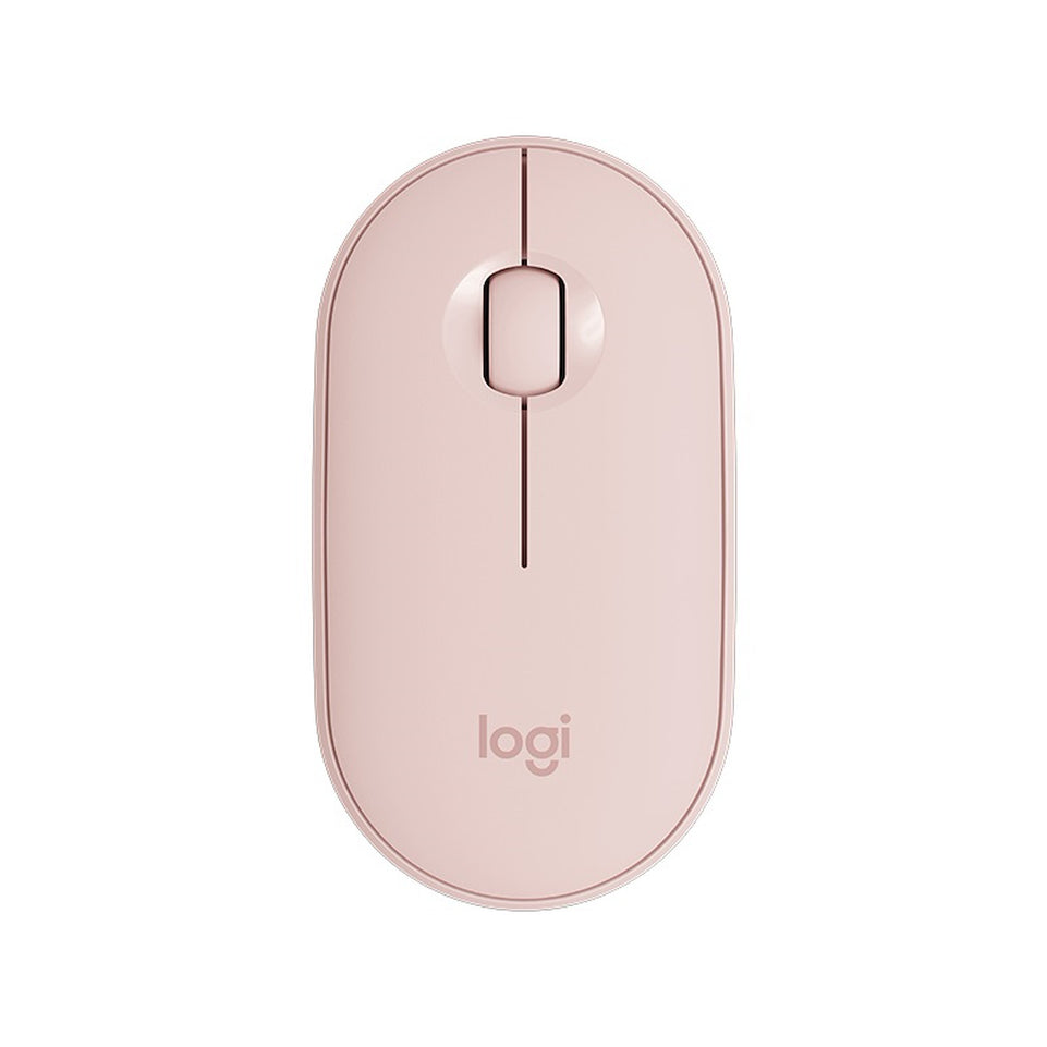 LOGITECH MOUSE WIRELESS BT 3TASTI PEBBLE M350 ROSEAttaccalaspina