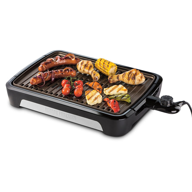 RUSSELL HOBBS GRILL ELETTRICO 1350W C/V.RAC.GRASSO G.FOREMANAttaccalaspina